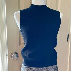 Polo Ralph Lauren black mock neck sleeveless top